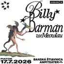 BILLY BARMAN | Koncert na AMFÍKU v BANSKEJ ŠTIAVNICI w/ Meowlau