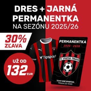 FC Spartak Trnava - Permanentka 2025/26