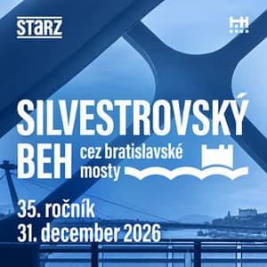 Silvestrovský beh cez bratislavské mosty 2026