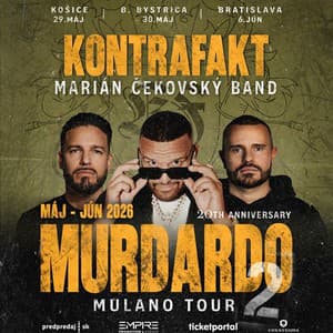 Kontrafakt Murdardo Mulano Tour po 20. rokoch
