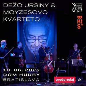 A.R.T. FEST 2025 Dežo Ursiny & Moyzesovo kvarteto