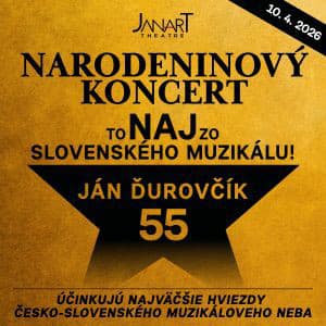 Narodeninový koncert: Ján Ďurovčík 55