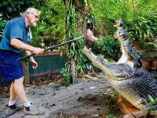 V Austrálii uhynul najväčší krokodíl žijúci v zajatí: Jeho rozmery aj vek fascinovali celý svet