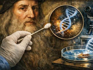 Da Vinciho kód: Na obraze našli DNA, možno patrí samotnému Leonardovi