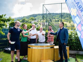 Hriňová rozšírila svoju rekreačnú zónu o unikátnu ľadovo-horúcu kaďu