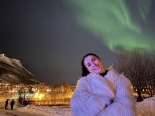 Slovenky vycestovali za polárnou žiarou: Seversky krásna Naty Kerny, chic Soňa Sylvestr a Vlaďa Marcinková s milovanou rodinou