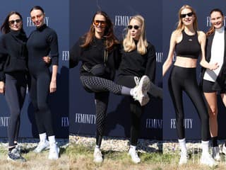 VIDEO: Feminity rooftop joga s Kikou Peráčkovou: Sporty chic Magdaléna Šebestová, Hana Stanczová a ďalšie