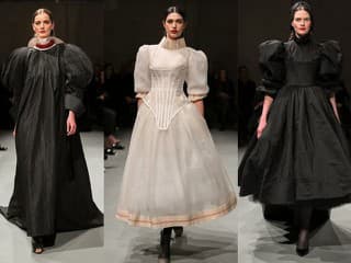 Návrhár Lukáš Macháček predstavil kolekciu HANÁCKÁ: Návrat k rodnému kraju a tradíciám