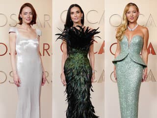 Oscary 2026: Róby z červeného koberca vyrážajú dych, niektoré hviezdy prekvapili odvážnou voľbou