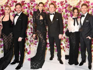 Český ples 2026: Známe dvojčatá z Bachelora po boku víťaziek show, nechýbal ani režisér Petr Kolečko so štýlovou Anetou Vignerovou