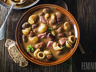 Pasta e Fagioli: Výdatná talianska polievka s chrumkavým chlebom