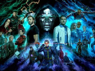 Prvý pohľad na Avengers: Doomsday: Thor, Steve Rogers a Doctor Doom v temnom súboji