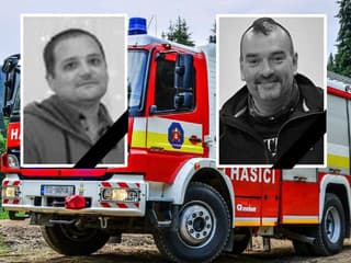 Krutá rana: O život prišli dvaja mladí velitelia hasičov Miro (†33) a Ladislav (†41). Zo slov kolegov puká srdce