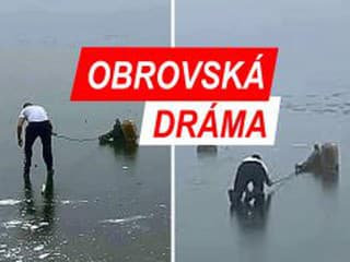 FOTO OBROVSKÁ DRÁMA Pod chlapcami sa preboril ľad! Začal sa boj život: Mrazivé SVEDECTVO hrdinu