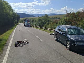 AKTUÁLNE Tragická zrážka s autom: Cyklista neprežil. Cesta je uzavretá