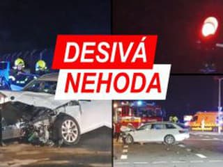 VIDEO DESIVÁ NEHODA Zapli nové semafory, vodiči ich ignorovali: Ihneď prišla zrážka! Ženu museli vyťahovať z auta