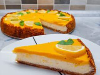 Citrónový cheesecake s lemon curd: recept na krémový dezert