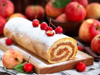 Ako upiecť jablkovú roládu: Recept zvládnete na jednom plechu