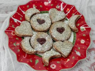 Makové linecké koláče: Krehká vianočná klasika