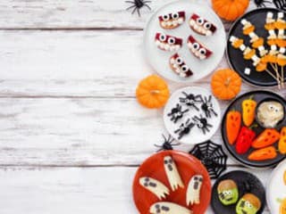Halloweenske občerstvenie na poslednú chvíľu: 4 jedlé dekorácie