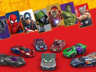 MARVEL RACERS PRICHÁDZAJÚ NA SHELL