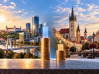 Bratislava verzus Prešov: Rozdiel v priemernej mzde presahuje 650 eur