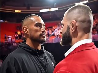 VIDEO Jiří Procházka a Carlos Ulberg predviedli elektrizujúci staredown: Silné slová pred titulovým zápasom!