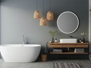 V sprche zrušte steny, vytiahnite koberec a šokujte skrinkou! Týchto 8 trendov prichádza do kúpeľní v roku 2026