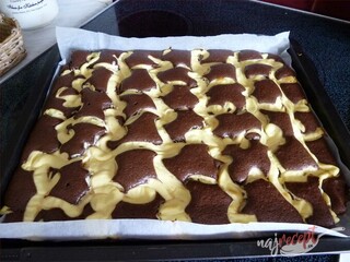 Tvarohový koláčik - prešívaná deka