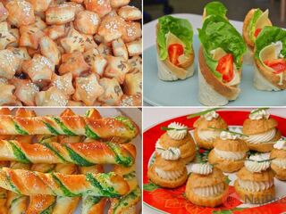 Najlepšie slané chuťovky na Silvestra. 31 receptov na posledný večer roka.