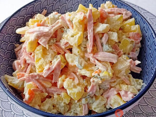 Recept na domáci vlašský šalát podľa ČSN z roku 1976