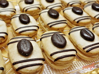 Mocca ovály s kávovým zrnkom