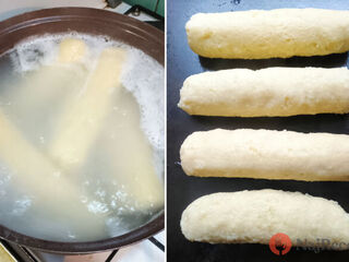 Moje osvedčené zemiakové knedle – iné nerobím a vždy ich varím vo vode.