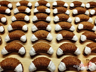 Čokoládové vianočné rožteky