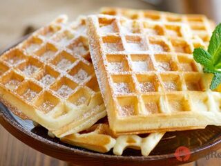 Wafle – recept na domáce cesto.