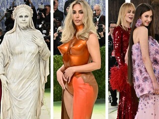 Heidi Klum ako socha, špicaté prsia a krásne kreácie: FOTOGALÉRIA z MET GALA vám vyrazí dych!