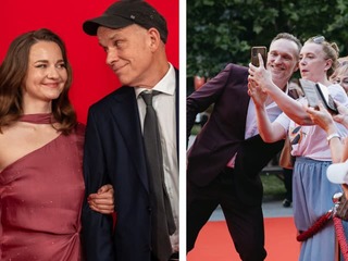 Hviezdy JOJky na filmovom festivale v Košiciach: Zamilované pohľady režiséra a herečky, natešení fanúšikovia!