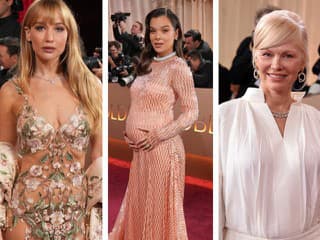 FOTO zo Zlatých glóbusov: Jennifer Lawrence ako NAHÁ, krásna tehuľka a... Z Pamely je opäť sexi blondína!