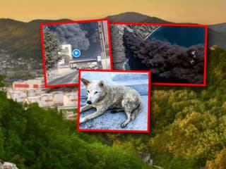 Šialené zábery z Ruska: Rafinéria na brehu Čierneho mora horí už štyri dni, z neba padá čierny dážď! (video)