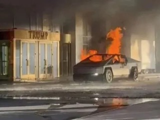 Cybertruck vybuchol pred Trumpovým hotelom. Nespoľahlivé EV, alebo teroristický útok?