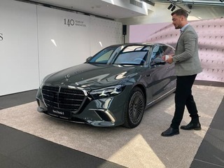 FOTO: Nová Trieda S od Mercedesu sa zastavila na svojom turné aj na Slovensku