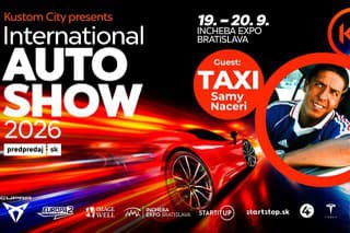 Do Bratislavy mieria filmové legendy aj lietadlá. Slovensko zažije autosalón svetového formátu, aký tu ešte nebol