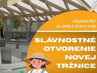 Prievidza má novú modernú tržnicu: Obyvatelia už nakupujú v zrekonštruovaných priestoroch na sídlisku Píly