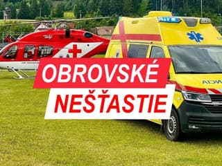 STRAŠNÉ NEŠŤASTIE Dieťa ratovali záchranári, vyslali aj vrtuľník! Hrozné, čo sa stalo. FOTO zo záchrannej akcie