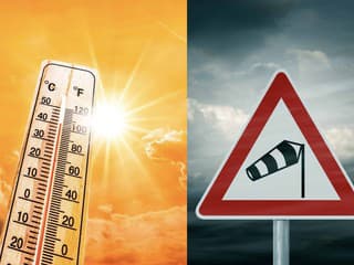 Prudká zmena počasia: Sobota prinesie až 25 °C, v nedeľu však príde prudké ochladenie a vietor