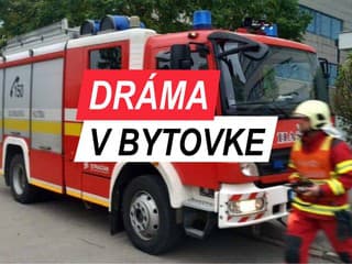 Panika v paneláku: Vypukol požiar, ľudia ostali uväznení. VIDEO Doprava skolabovala, hlásia škoda aj zranenia