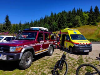 Dráma pod Veľkým Chočom: Turista spadol mimo trasy, zasahoval vrtuľník aj horskí záchranári