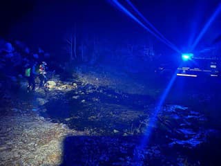 Opitý cyklista sa stratil v Malej Fatre, záchranári ho našli až v noci