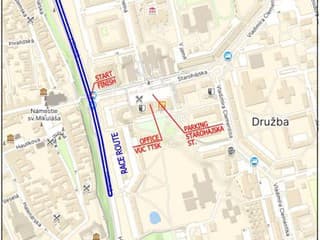 Cyklistické preteky cez víkend uzavrú cesty v Trnave aj Jaslovských Bohuniciach – polícia vyzýva na obozretnosť