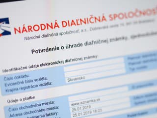 Pozor na podvodné stránky: NDS varuje pred rizikom pri kúpe diaľničných známok online